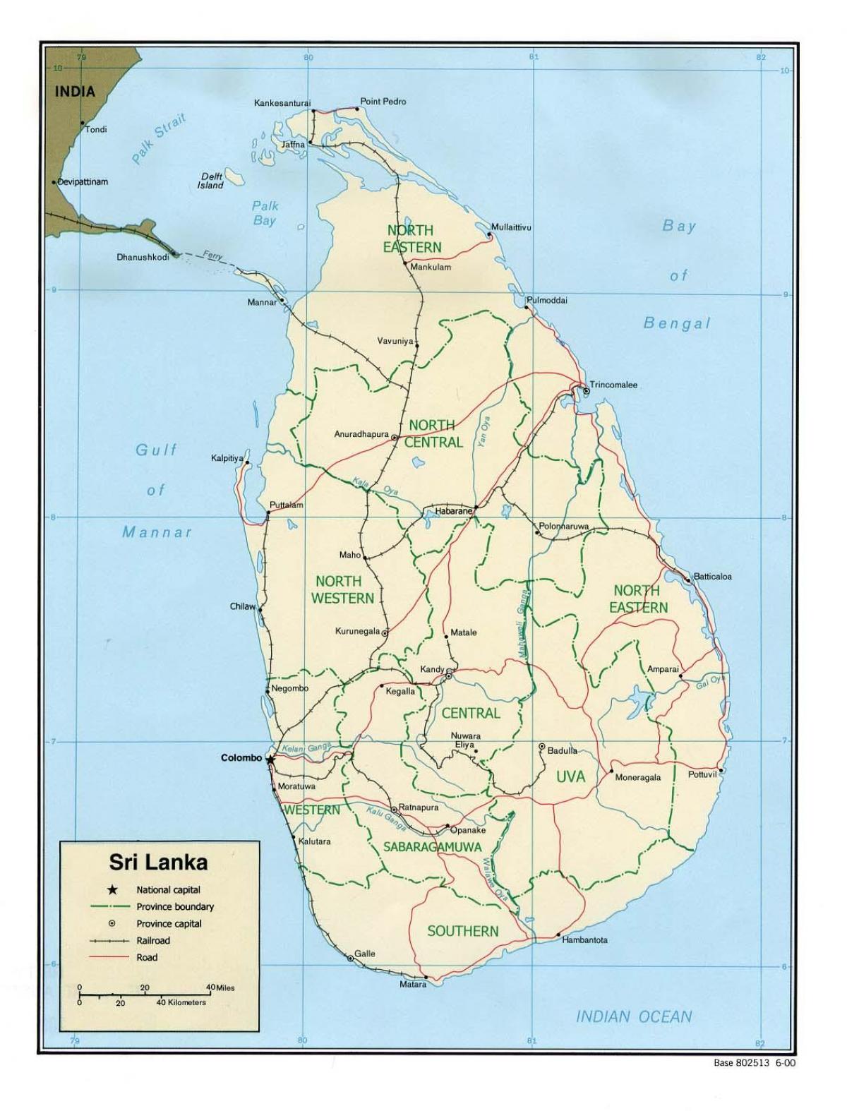 xəritə dünyanın sonu Şri-Lanka