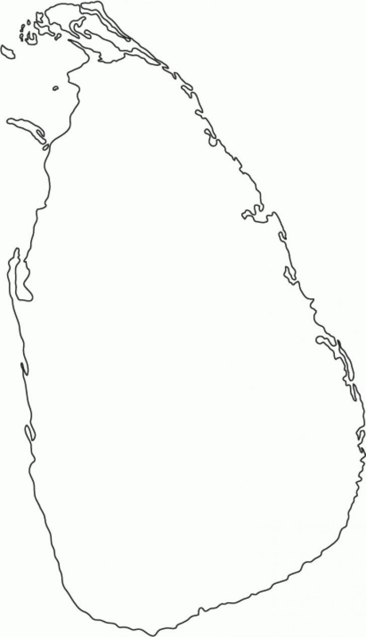 Şri-Lanka boş kart
