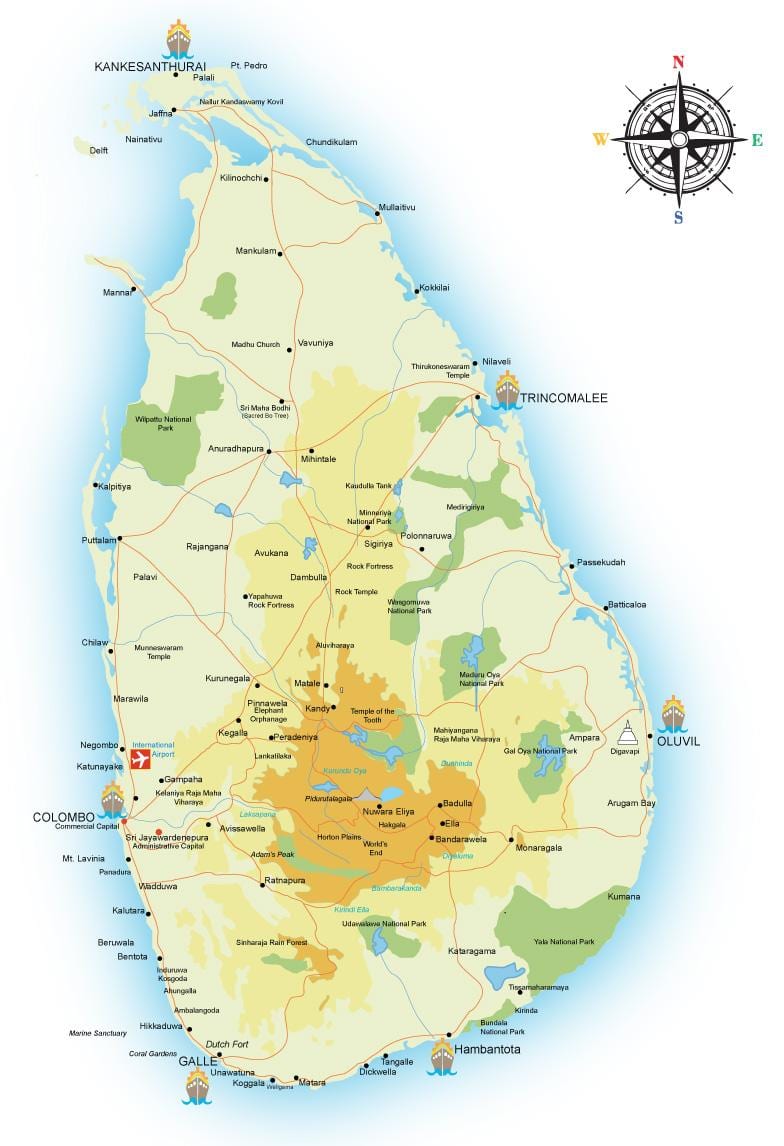 kart ıd ofis Şri-Lanka