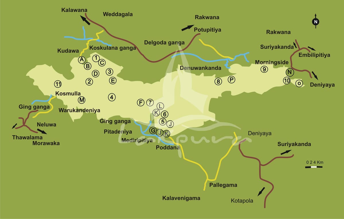 kart Синхараджа Şri-Lanka