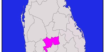 Канди Şri-Lanka xəritə