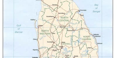 Şri-Lanka GPS xəritə online