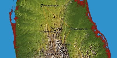 Kart təpə ölkədə Şri-Lanka