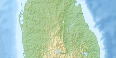 Xəritəsi, Torpaq Xəritəsi Şri-Lanka